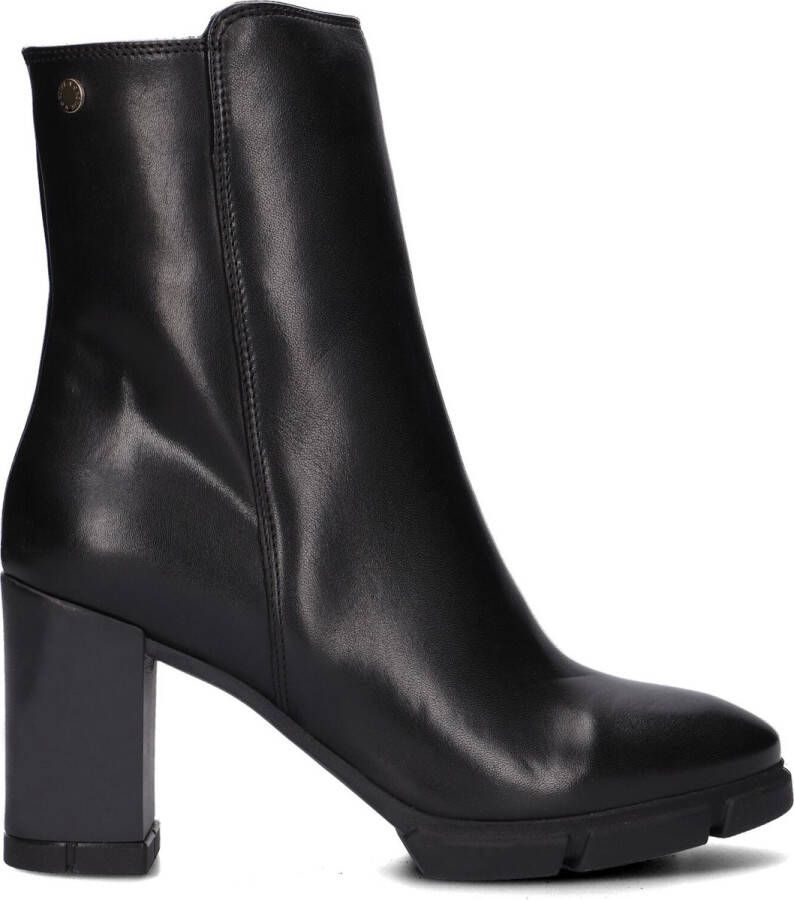 Notre-V Notre V 05 103 Enkellaarsjes Enkelboots met rits Dames Zwart