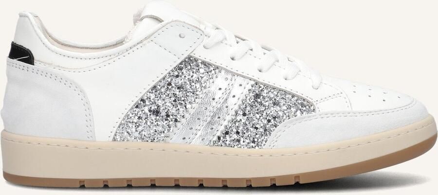 Retro Sneaker 06-150 Lage sneakers Leren Sneaker Dames Wit - Foto 4