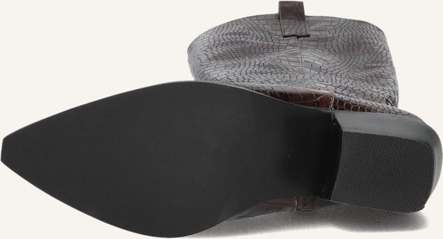 Notre-v Bruine Cowboy Laarzen voor Stijlvolle Herfst Winter - Foto 2