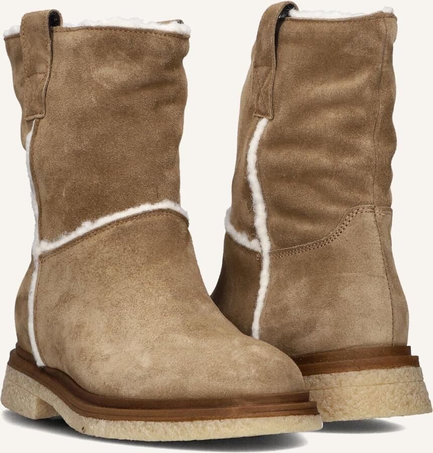 Notre-V 07-3304 Enkelboots Enkellaarsjes Dames Beige - Foto 3