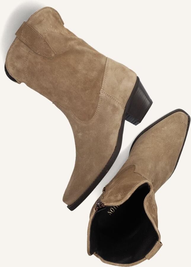 Notre-V 07-433 Cowboylaarzen Western Laarzen Dames Taupe - Foto 5