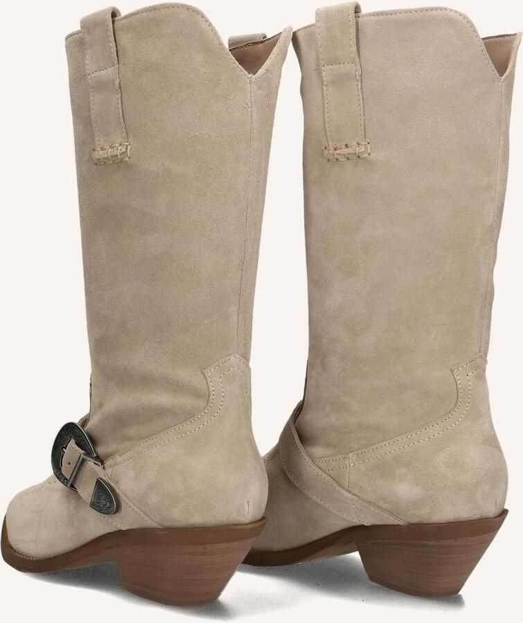 Notre-V 08-480 Cowboylaarzen Western Laarzen Dames Beige - Foto 3