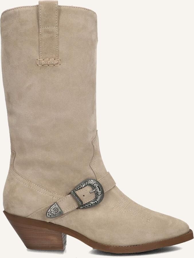 Notre-V 08-480 Cowboylaarzen Western Laarzen Dames Beige - Foto 6