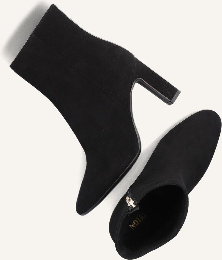 Notre-V 11236 Enkellaarsjes Enkelboots met rits Dames Zwart - Foto 4