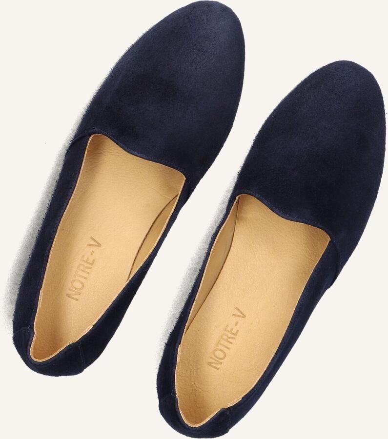 Notre-V 11869 Loafers Dames Instappers Donkerblauw - Foto 3