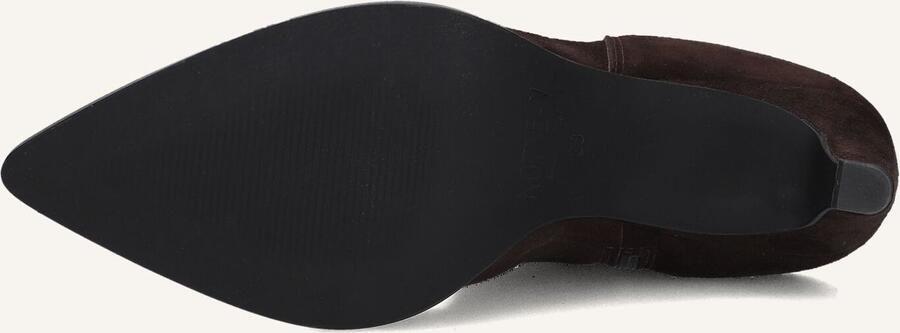 Notre-V 15225 Enkellaarsjes Enkelboots met rits Dames Bruin - Foto 2