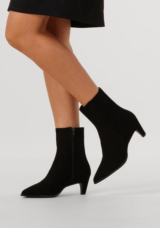 Notre-V 15225 Enkellaarsjes Enkelboots met rits Dames Zwart - Foto 2