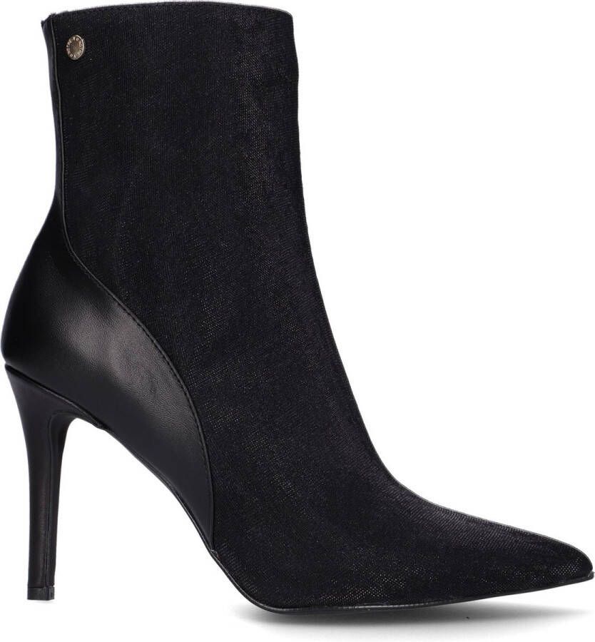 Notre-V Notre V 17535 Enkellaarsjes Enkelboots met rits Dames Zwart - Foto 5