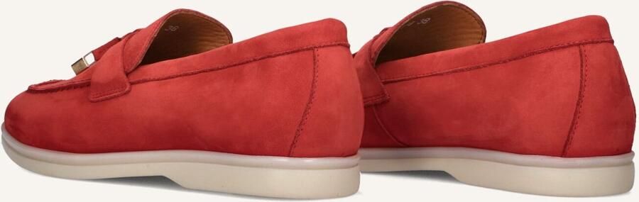 Notre-V 179 Loafers Nubuck Instapper Dames Rood - Foto 6