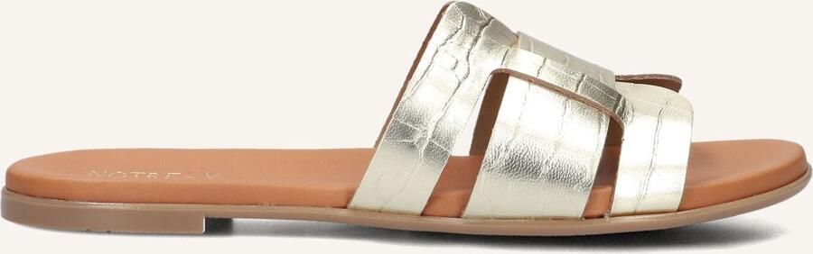 Notre-V 179874 Slippers Dames Goudkleurig - Foto 2