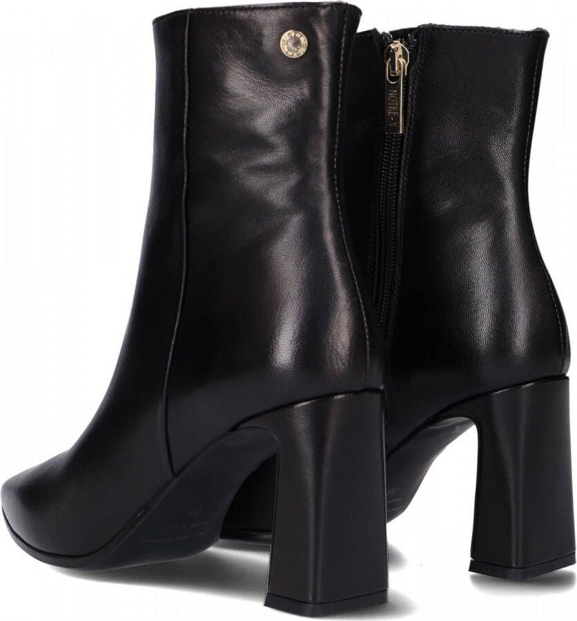 Notre-V Notre V 18739 Enkellaarsjes Enkelboots met rits Dames Zwart - Foto 5