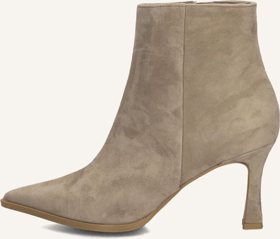 Notre-V 19536 Enkellaarsjes Enkelboots met rits Dames Taupe - Foto 6