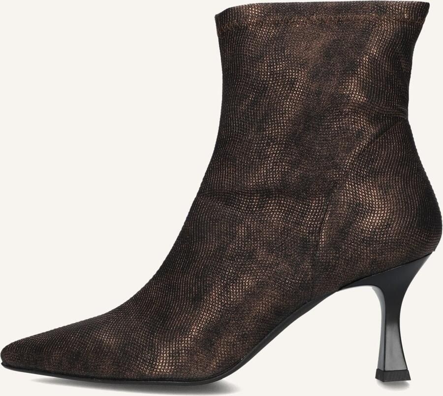 Notre-V 2478s Enkellaarsjes Enkelboots met rits Dames Brons - Foto 6