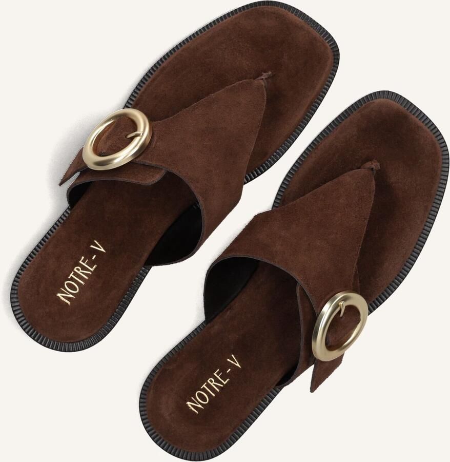 Notre-V 276s 232090 Slippers Dames Bruin - Foto 6