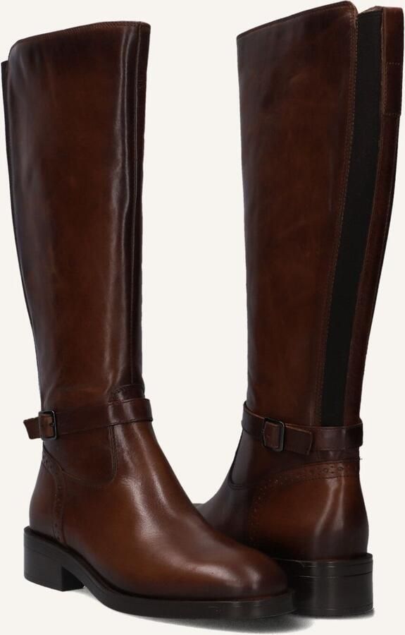 Notre-V 2fly326 Laarzen Leer Dames Cognac - Foto 3