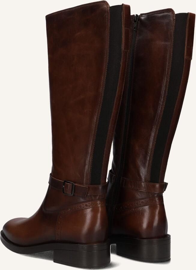 Notre-V 2fly326 Laarzen Leer Dames Cognac - Foto 3