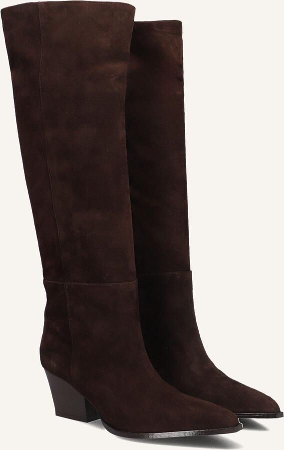 Notre-v Bruine Hoge Laarzen Stijlvol Model