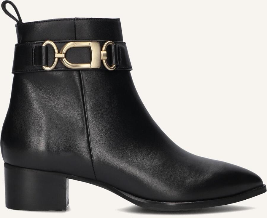 Notre-V 3254 Enkellaarsjes Enkelboots met rits Dames Zwart - Foto 3