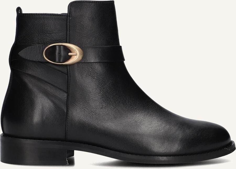 Notre-V 3262 Enkellaarsjes Enkelboots met rits Dames Zwart - Foto 3