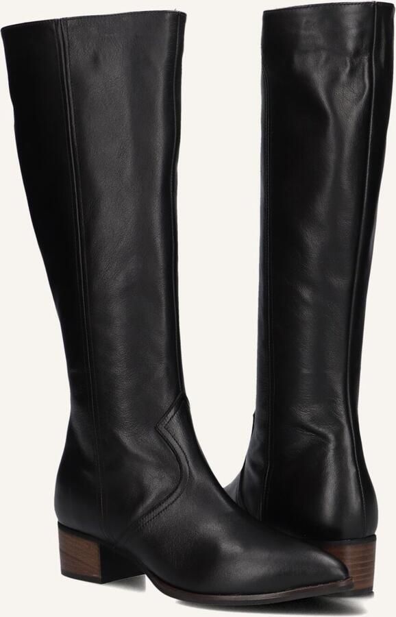 Notre-v Zwarte Suède Hoge Laarzen Black Dames - Foto 3