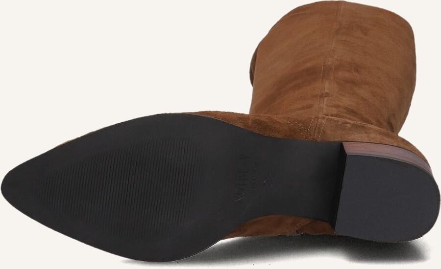 Notre-V 3297 Laarzen Suède Dames Cognac - Foto 4