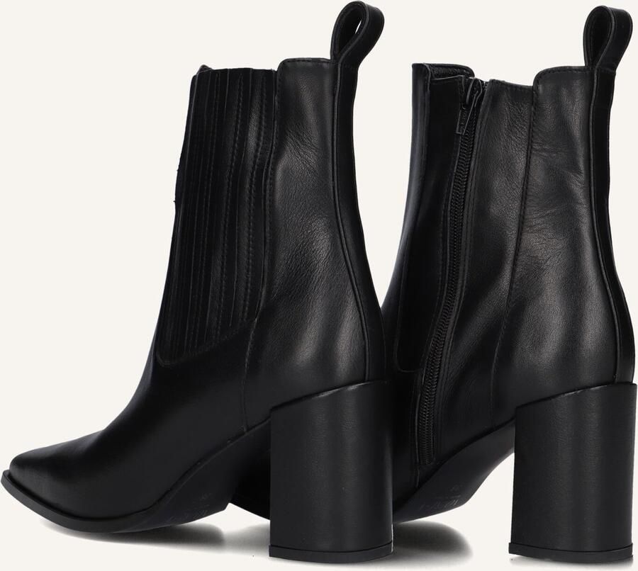 Notre-V 33028 Enkellaarsjes Enkelboots met rits Dames Zwart - Foto 3