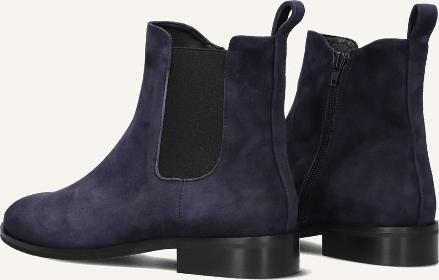 Notre-V 3422 Enkellaarsjes Enkelboots met rits Dames Blauw - Foto 3