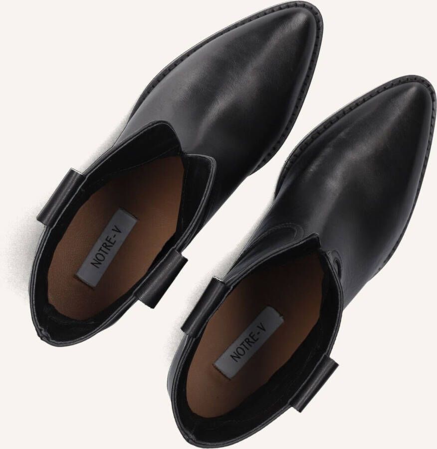 Notre-V 39445 Laarzen Leer Dames Zwart - Foto 2