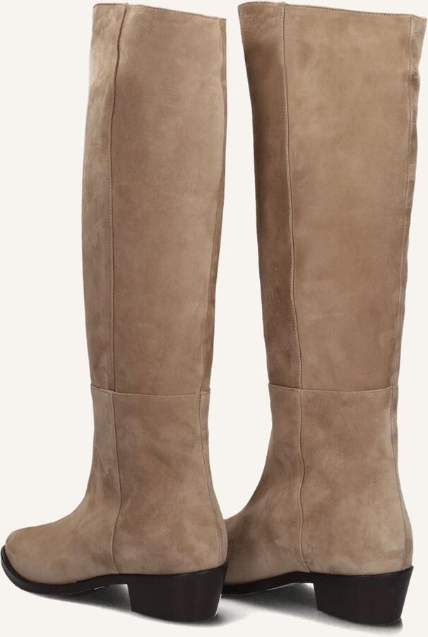 Notre-V 394492 Laarzen Suède Dames Beige - Foto 3