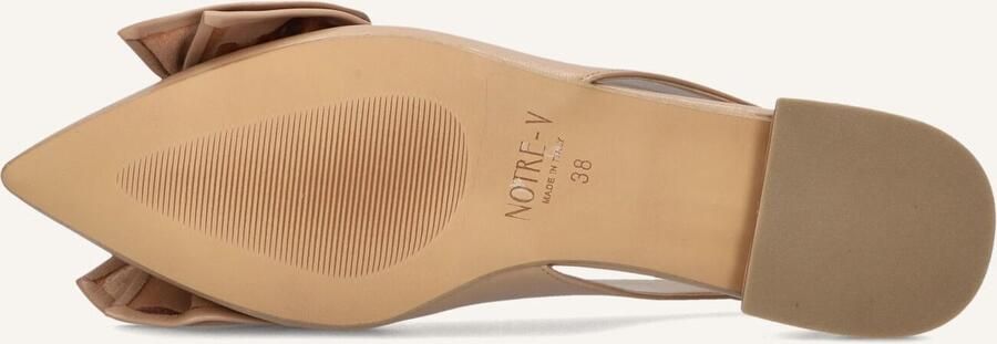 Notre-v Elegante Camel Slingback Schoenen - Foto 3
