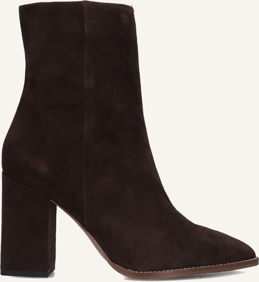 Notre-V 46936 Enkellaarsjes Enkelboots met rits Dames Bruin - Foto 2