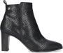 Notre-V Notre V 224838 Enkellaarsjes Enkelboots met rits Dames Zwart - Thumbnail 2