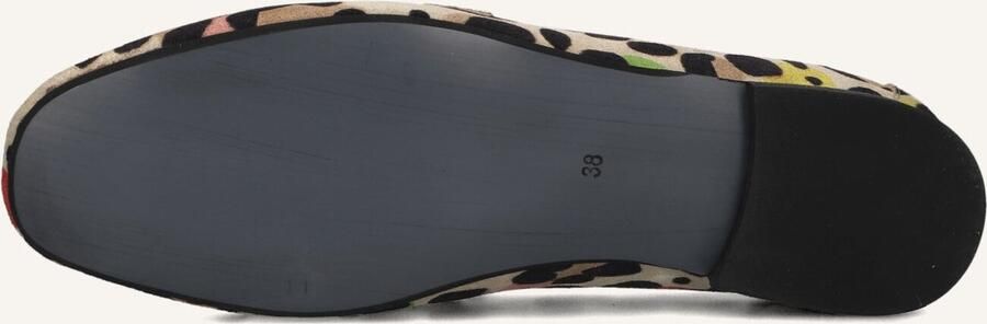 Notre-V 6112 Loafers Suède Instapper Dames Beige - Foto 3