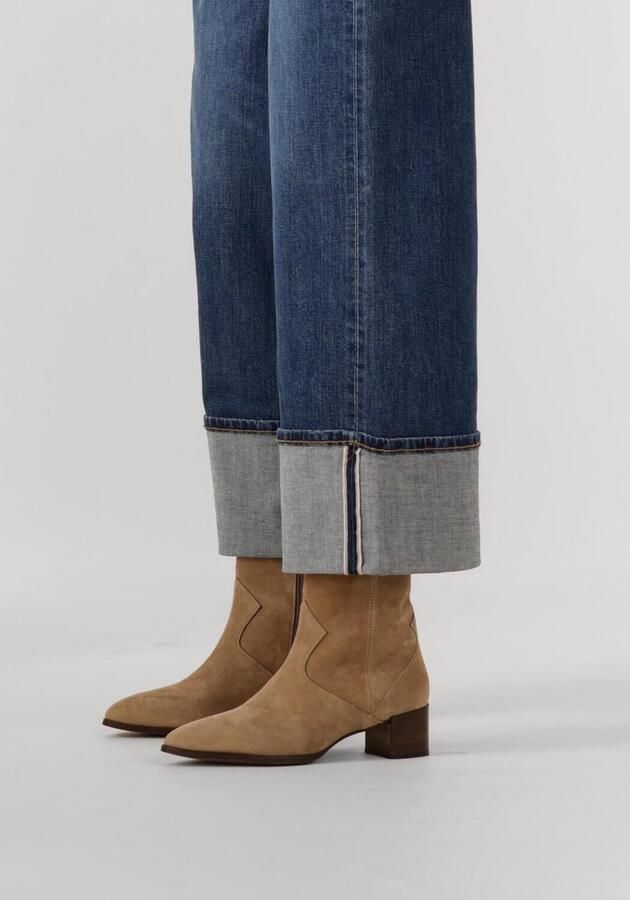 Notre-V 63231 Enkellaarsjes Enkelboots met rits Dames Beige - Foto 2