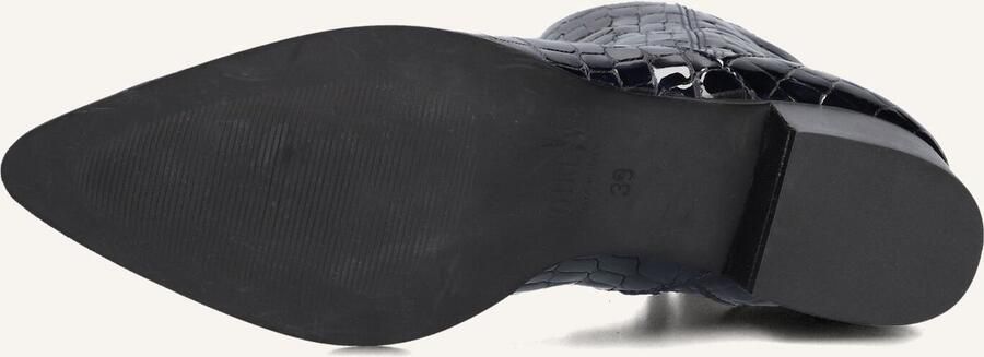 Notre-V 63231 Enkellaarsjes Enkelboots met rits Dames Blauw - Foto 5