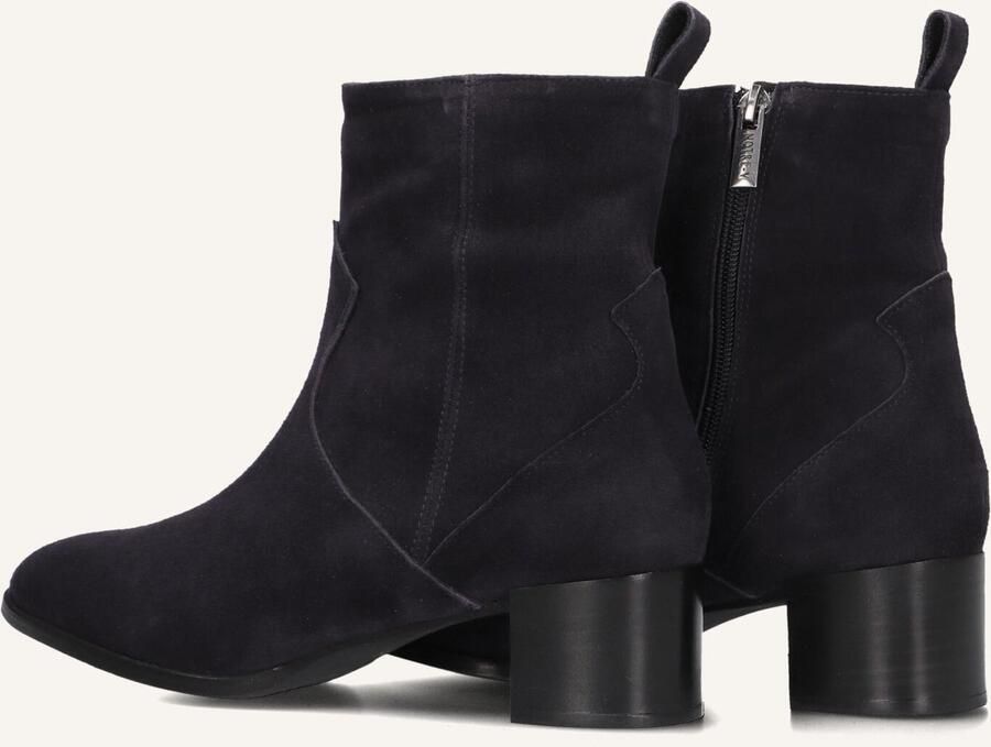 Notre-V 63231 Enkellaarsjes Enkelboots met rits Dames Blauw - Foto 3