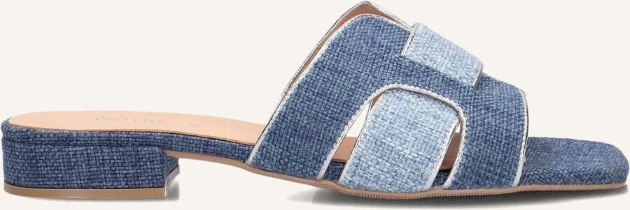 Notre-v Stijlvolle Moderne Comfortabele Blauwe Muiltjes - Foto 3