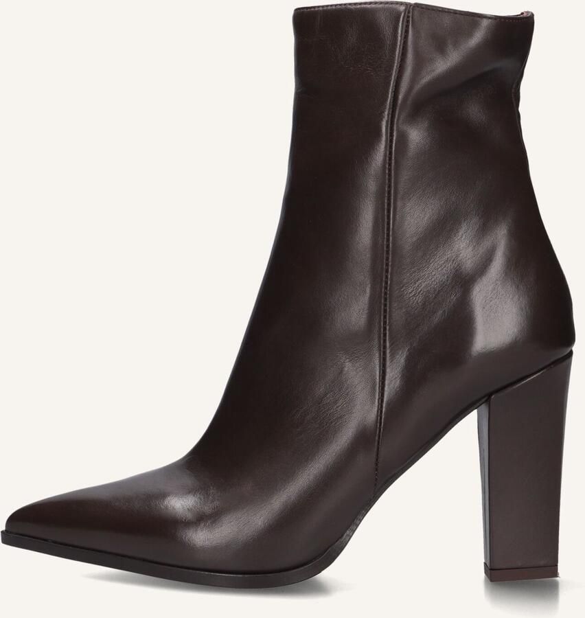 Notre-V 67139 Enkellaarsjes Enkelboots met rits Dames Bruin - Foto 6