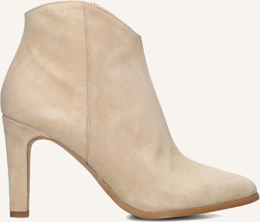 Notre-V 7433 Enkellaarsjes Enkelboots met rits Dames Beige - Foto 3