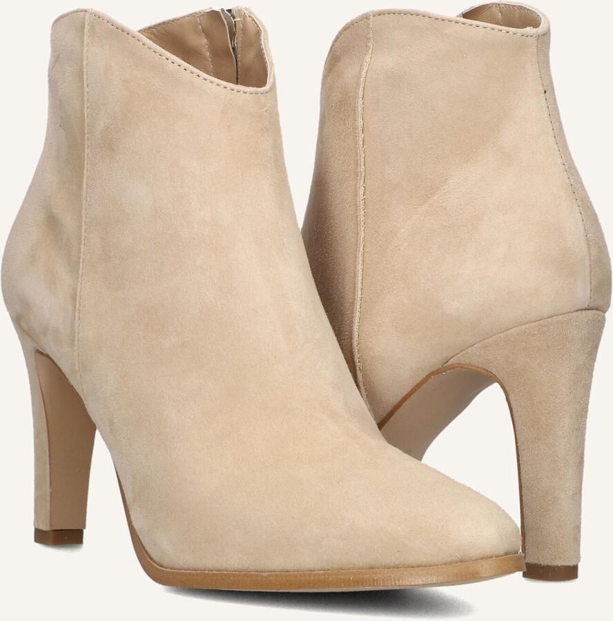 Notre-V 7433 Enkellaarsjes Enkelboots met rits Dames Beige - Foto 3
