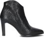 Notre-V Notre V 7433 Enkellaarsjes Enkelboots met rits Dames Zwart - Thumbnail 2