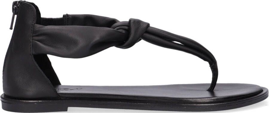 Notre-v Zwarte Leren Sandalen Chic Stijl Black Dames - Foto 2