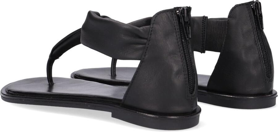 Notre-v Zwarte Leren Sandalen Chic Stijl Black Dames - Foto 5