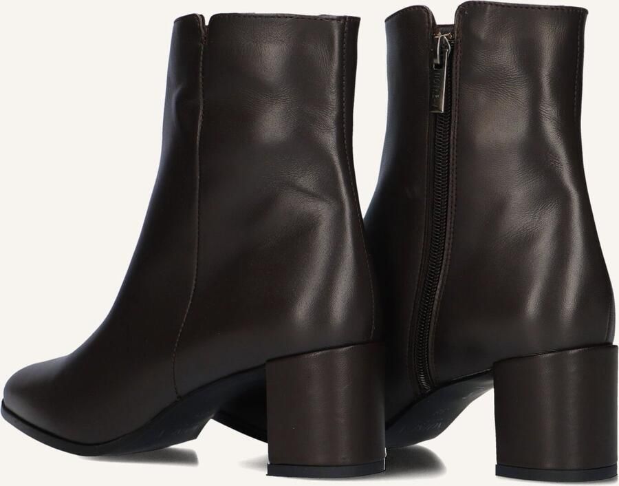 Notre-V 8560 Enkellaarsjes Enkelboots met rits Dames Bruin - Foto 4