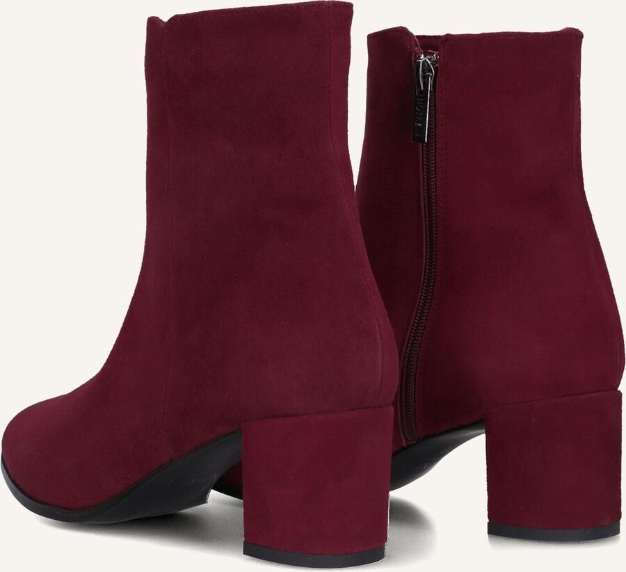 Notre-V 8560 Enkellaarsjes Enkelboots met rits Dames Rood - Foto 2