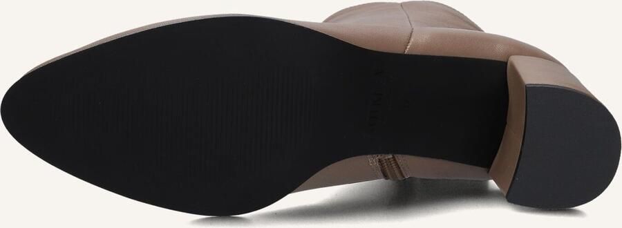 Notre-V 8560 Enkellaarsjes Enkelboots met rits Dames Taupe - Foto 3