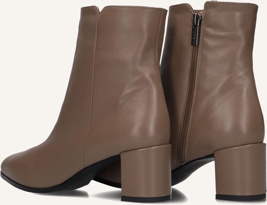 Notre-V 8560 Enkellaarsjes Enkelboots met rits Dames Taupe - Foto 5