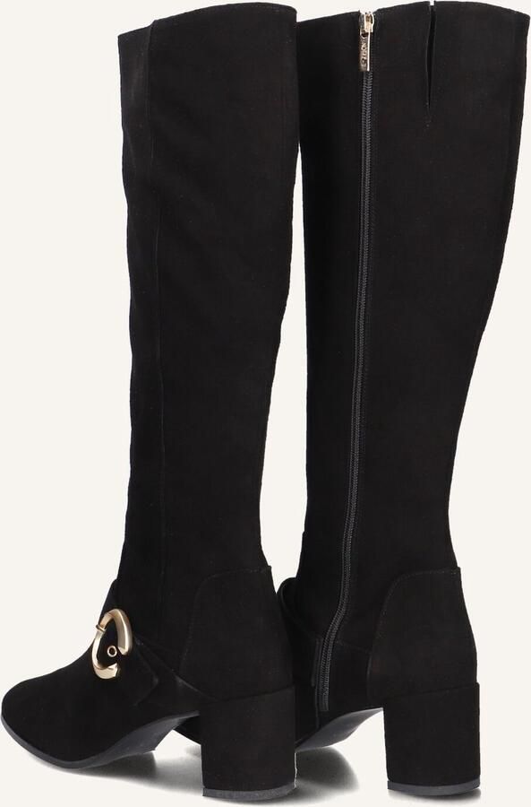 Notre-v Elegante Zwarte Suède Hoge Laarzen - Foto 3