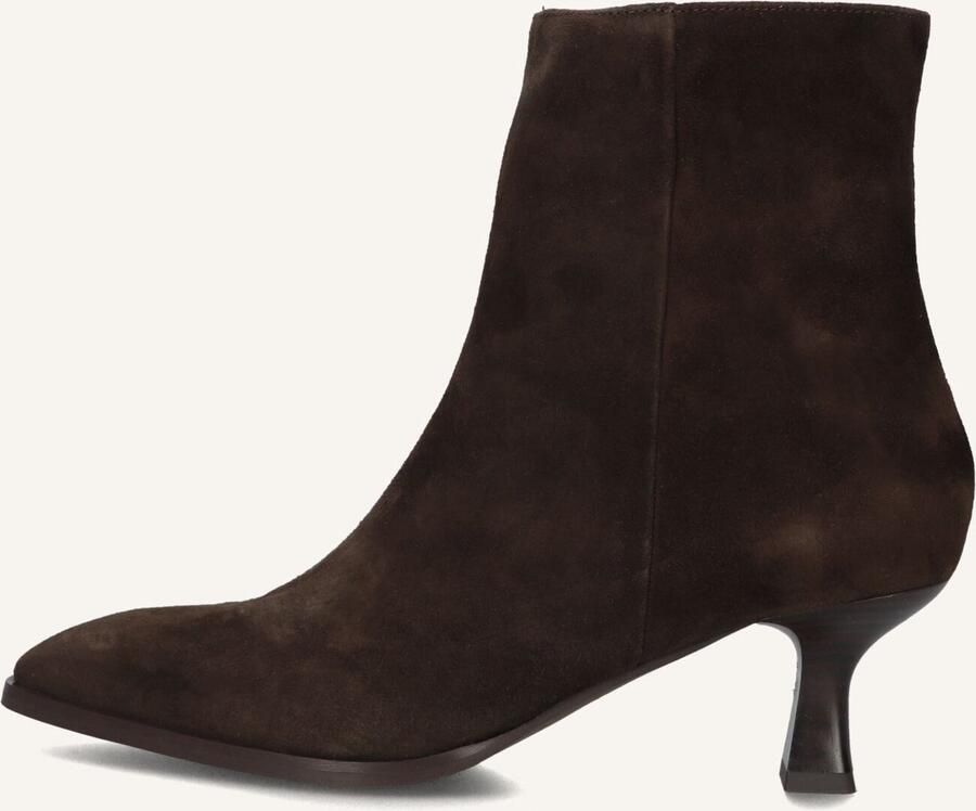 Notre-V 85936 Enkellaarsjes Enkelboots met rits Dames Bruin - Foto 6