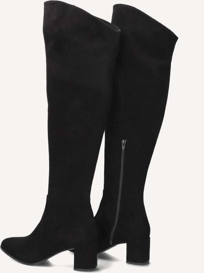Notre-v Elegante Zwarte Suède Hoge Laarzen - Foto 3
